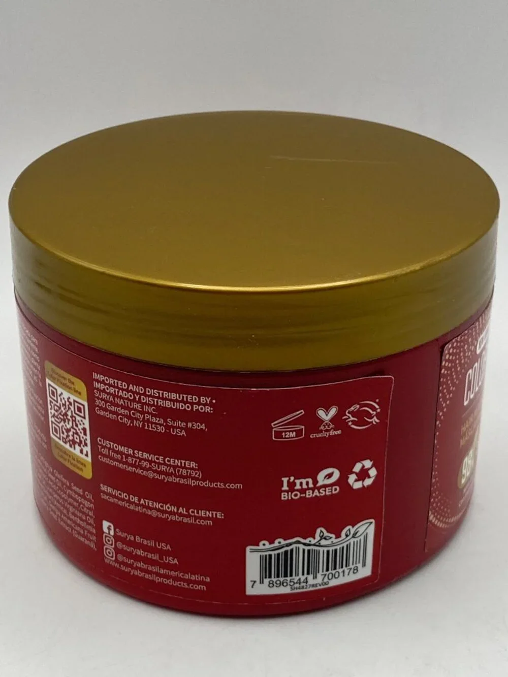 Surya Brasil Color Fixation Hair Mask – 7.94 oz (225g) / New Formulation